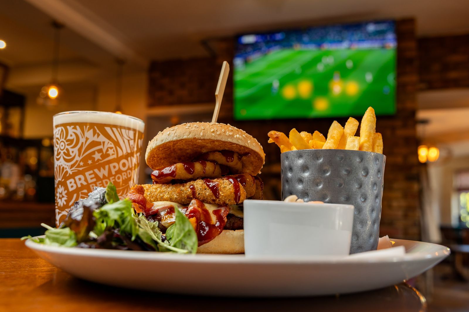 Live sport and matchday food